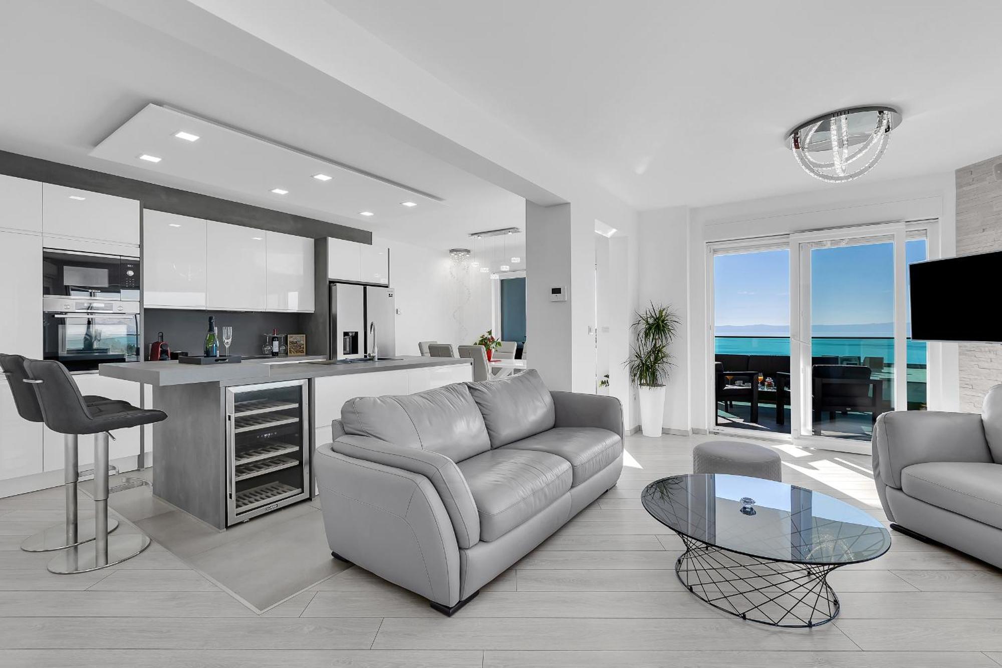 Appartement Exclusive Penthouse Big Blue With Private Jacuzzi à Makarska Extérieur photo