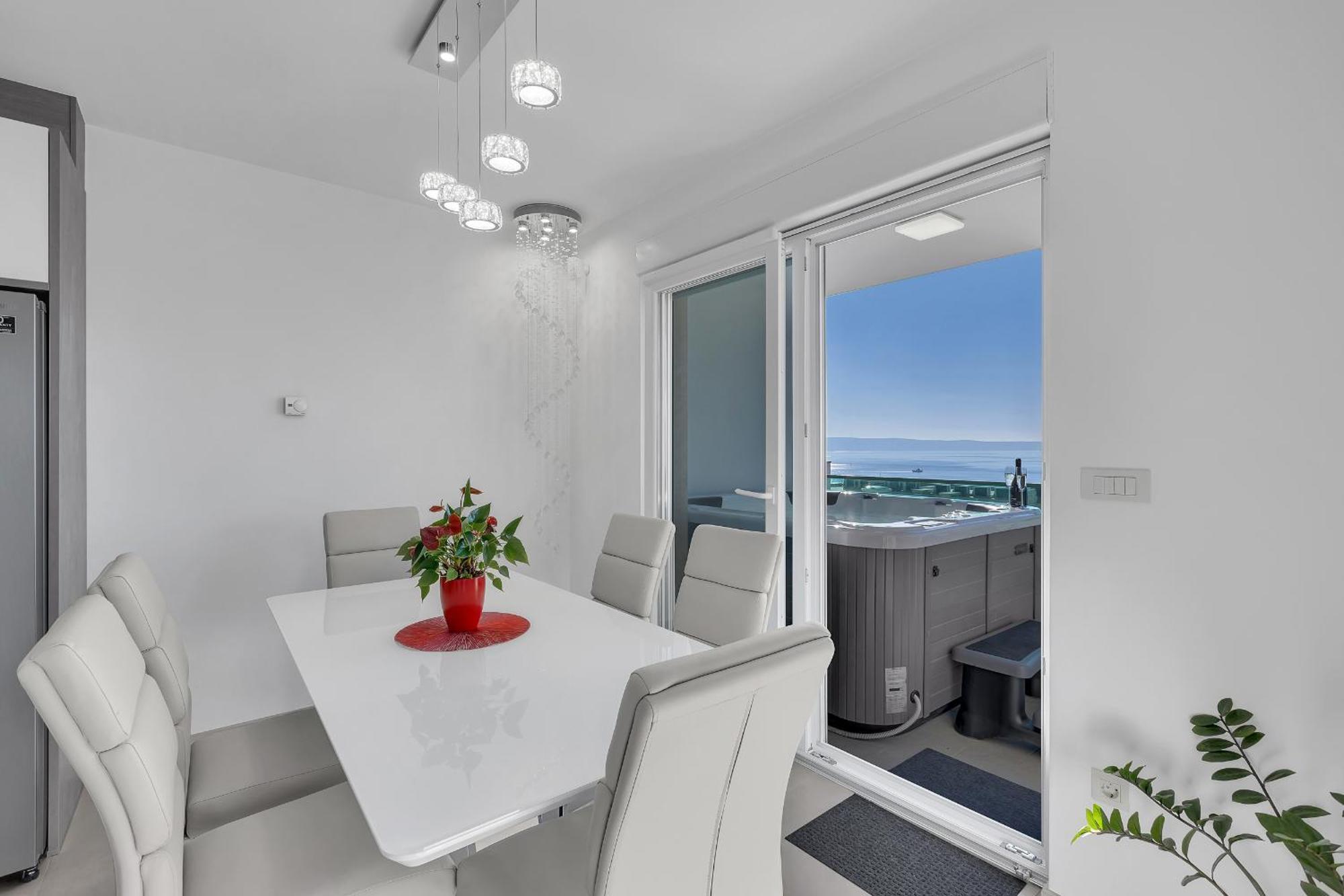 Appartement Exclusive Penthouse Big Blue With Private Jacuzzi à Makarska Extérieur photo