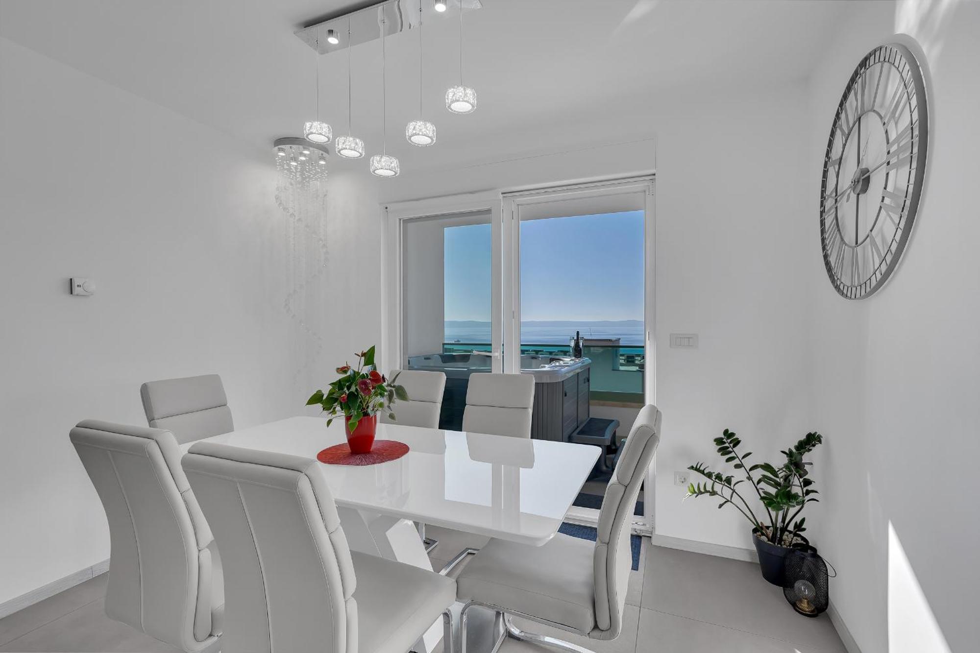 Appartement Exclusive Penthouse Big Blue With Private Jacuzzi à Makarska Extérieur photo